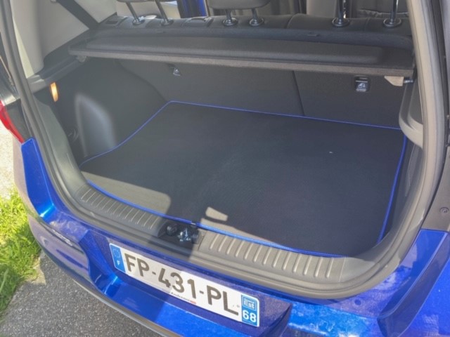 tapis coffre tpr noir