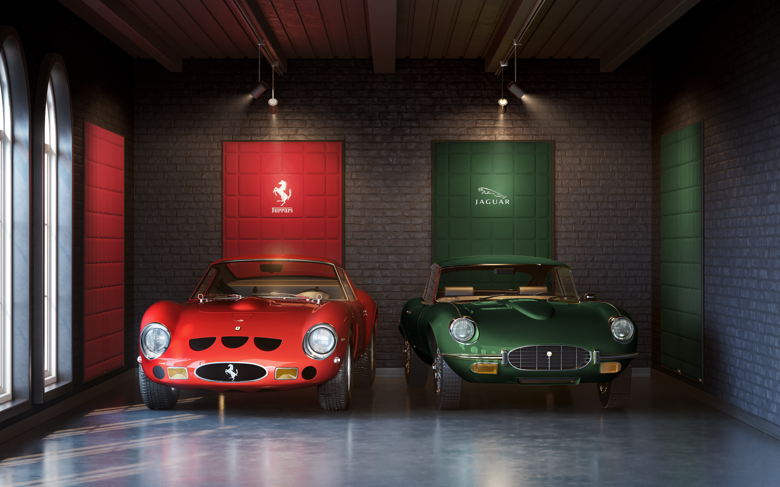 3D Garage Vikkar Niki English vintage