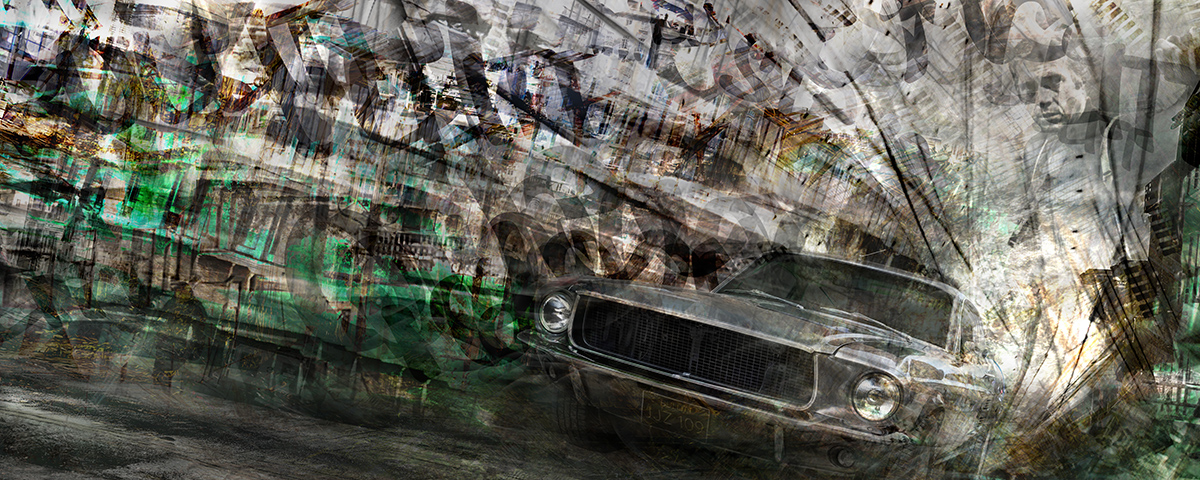 BULLITT-Steve Mc Queen-artiste Caroline LLONG