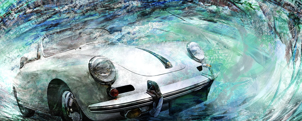 oeuvre Porsche 356-Caroline LLONG